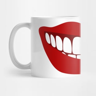 Smiling lips Mug